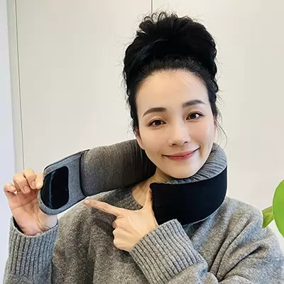 greysa格蕾莎全家福旅行頸枕搭飛機火車通勤坐著都很好睡史上最強頸枕