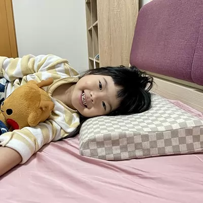 greysa格蕾莎幼兒生長曲線記憶枕90cm以上學齡前兒童適用的枕頭