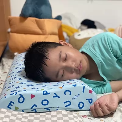 greysa格蕾莎小學生長曲線記憶枕身高120公分以上兒童適用的枕頭