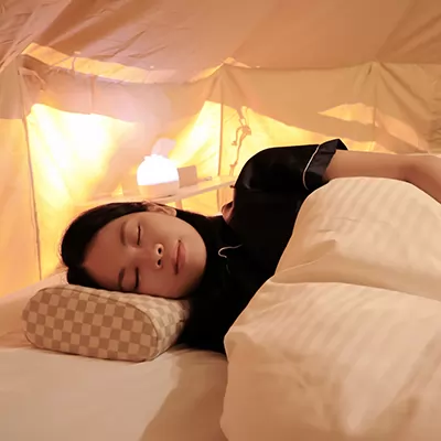 greysa格蕾莎隨身旅行小枕頭出差旅遊露營必備體積輕巧方便隨身攜帶布套設計簡約典雅品味