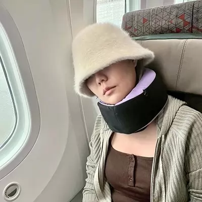 greysa格蕾莎全家福旅行頸枕搭飛機火車通勤坐著都很好睡史上最強頸枕