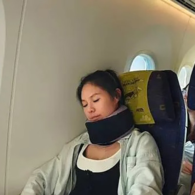 greysa格蕾莎全家福旅行頸枕搭飛機火車通勤坐著都很好睡史上最強頸枕