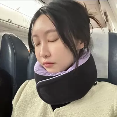 greysa格蕾莎全家福旅行頸枕搭飛機火車通勤坐著都很好睡史上最強頸枕