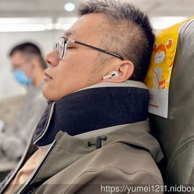 greysa格蕾莎全家福旅行頸枕搭飛機火車通勤坐著都很好睡史上最強頸枕