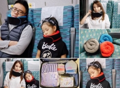 【推薦】GreySa格蕾莎全家福旅行頸枕 讓長途旅行時，也能舒舒服服地睡~