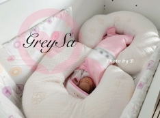 【推薦】品育兒【GreySa格蕾莎哺乳護嬰枕/抬腿枕】從懷孕到哺乳必買的育兒好物/不只是哺乳枕還是護嬰神器
