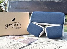 【推薦】【上班族必備】GreySa格蕾莎折疊式午睡枕純棉款X午睡提升免疫力X100%台灣製造