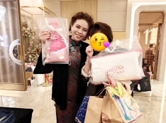 感謝台北仁愛扶輪社指定GreySa格蕾莎的產品「隨身旅行小枕頭」作為39周年授證典禮來賓的伴手禮！