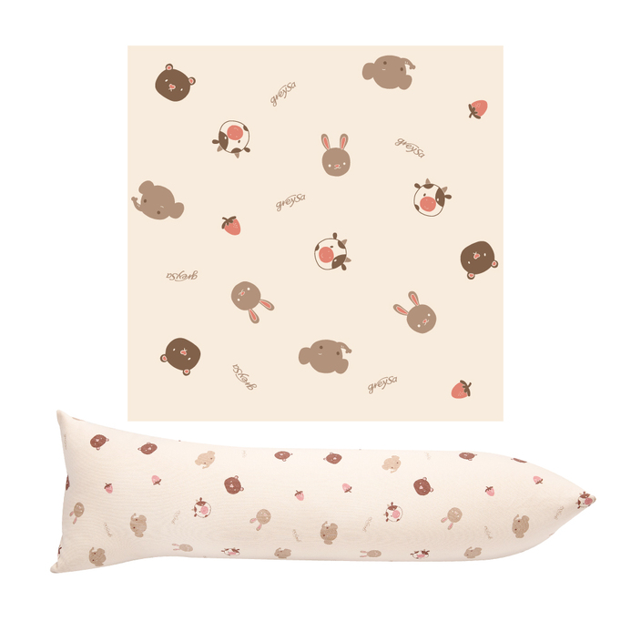 GreySa格蕾莎【兒童側睡抱枕備用布套（不含枕芯）】