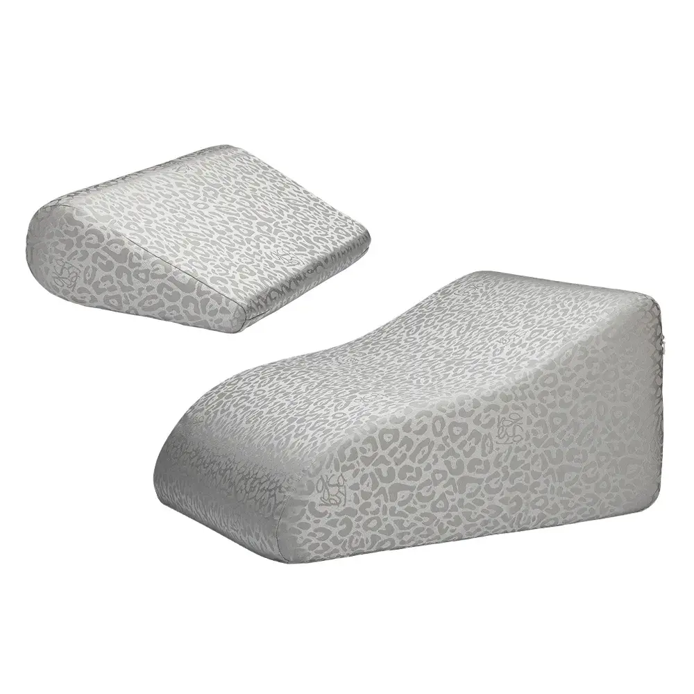 GreySa格蕾莎【抬腿枕 + 輕鬆枕(緹花款)】組合