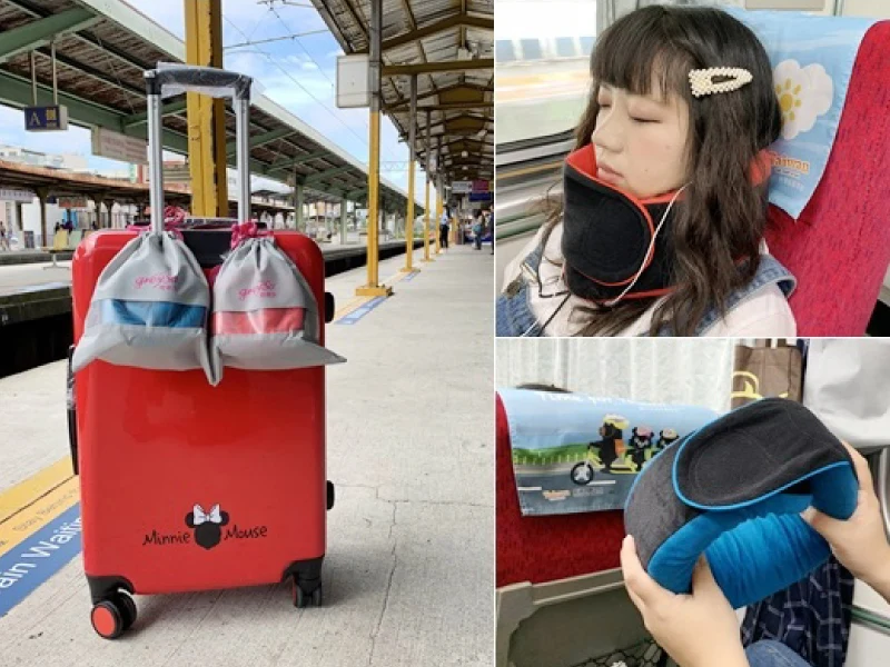 【推薦】生活｜GreySa格蕾莎全家福旅行頸枕．飛機/火車/開車旅遊好幫手居家好物推薦旅行頸枕