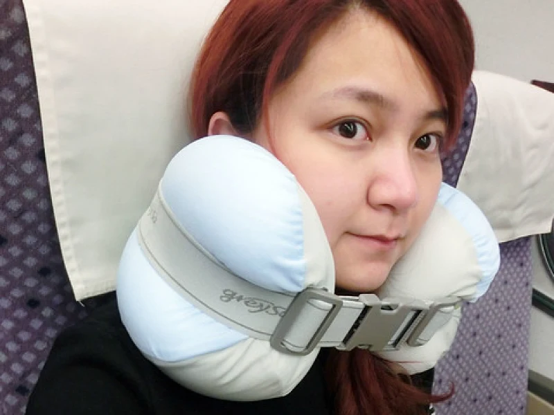 【推薦】☆新奇體驗：伴我外出好好眠的greysa格蕾莎旅行頸枕