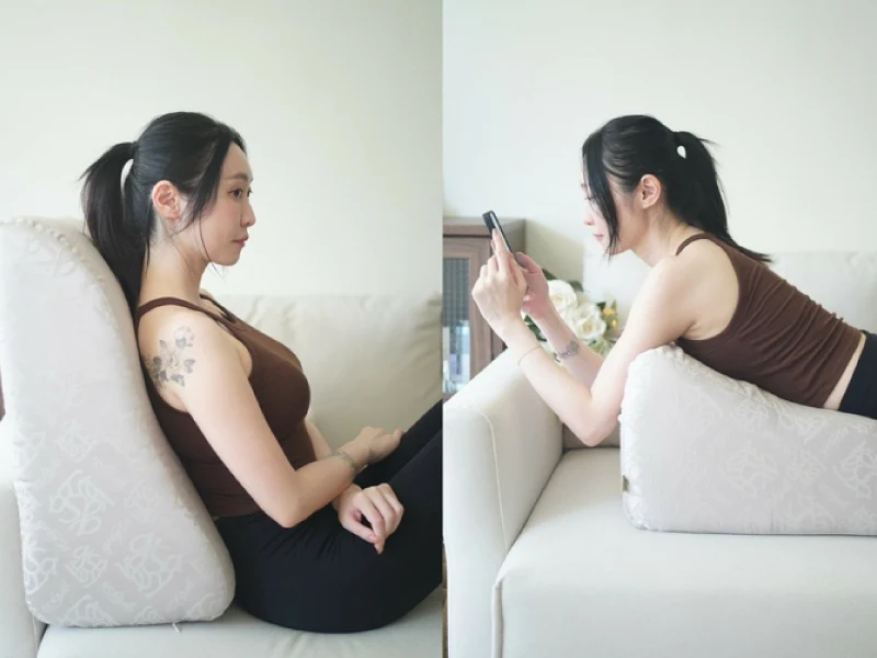 【推薦】GreySa 格蕾莎抬腿枕|我的美腿小幫手，陪我養成輕盈有力的美腿日常！