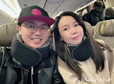 【推薦】GreySa格蕾莎‧旅行頸枕 耐看棋盤款！長途飛行支撐到位 冰島蜜月旅行好物推薦