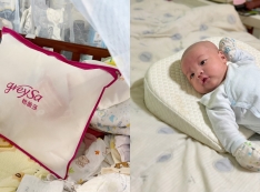 【推薦】育兒好物推薦｜GreySa格蕾莎母嬰專用仰角枕｜斜坡枕｜防吐奶枕｜台灣製造｜奶後不再緊張兮兮